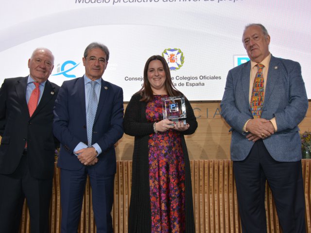 Belén Gutiérrez, ganadora del premio a la Mejor tesis doctoral enfermera